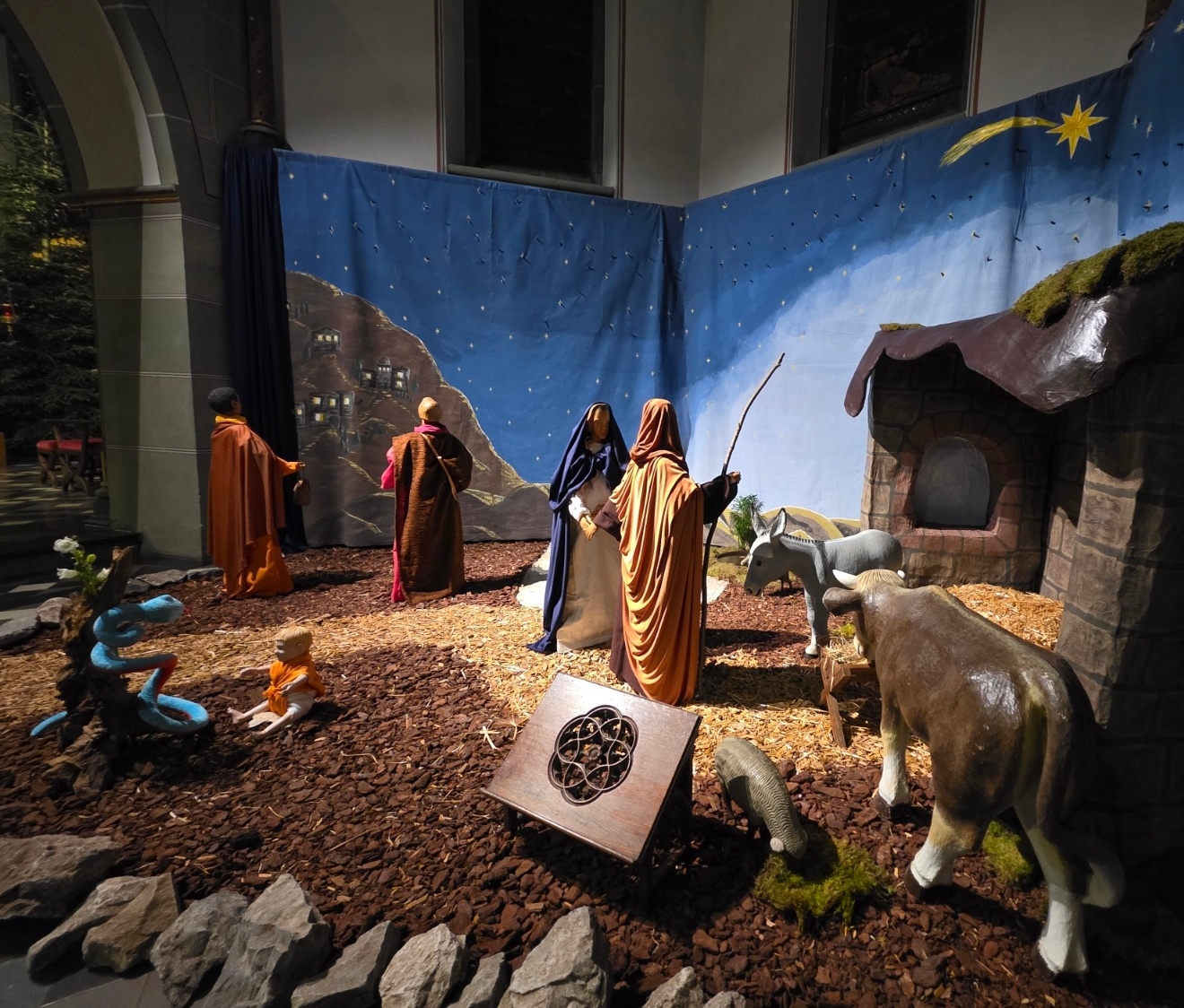 Wegekrippe 2025 in der Kirche St. Lambertus