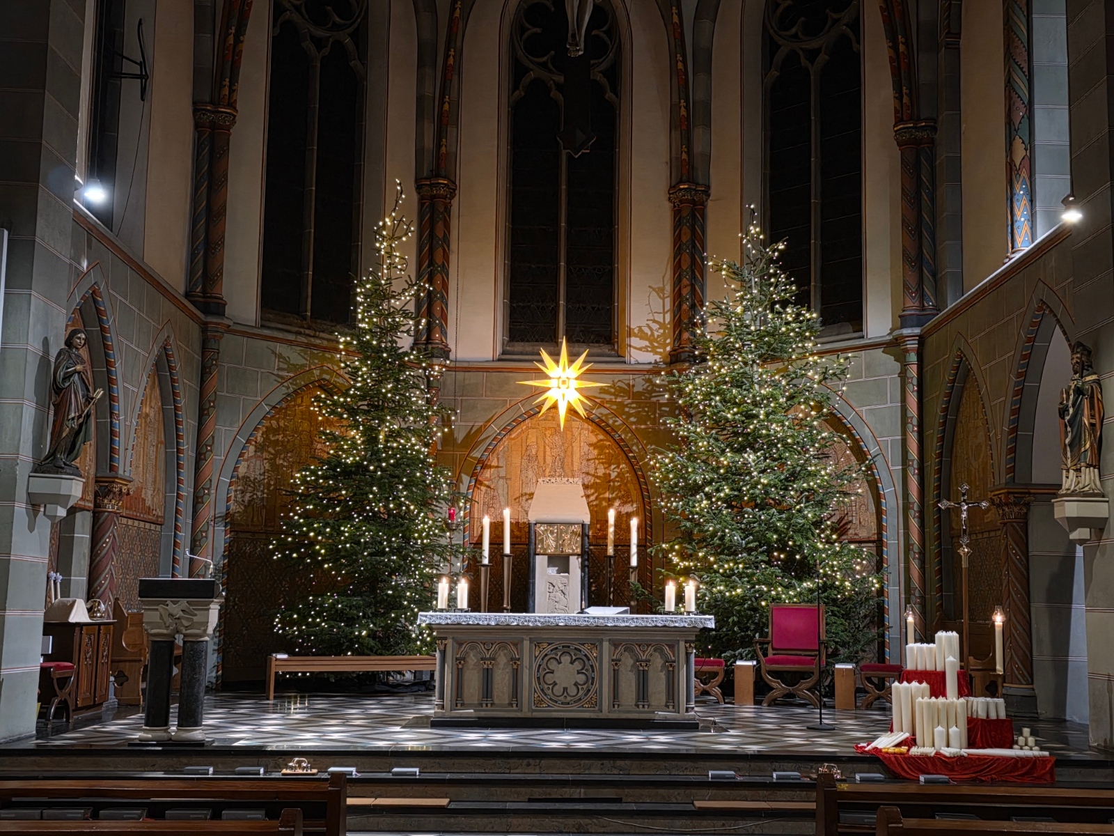 Wegekrippe 2025 in der Kirche St. Lambertus