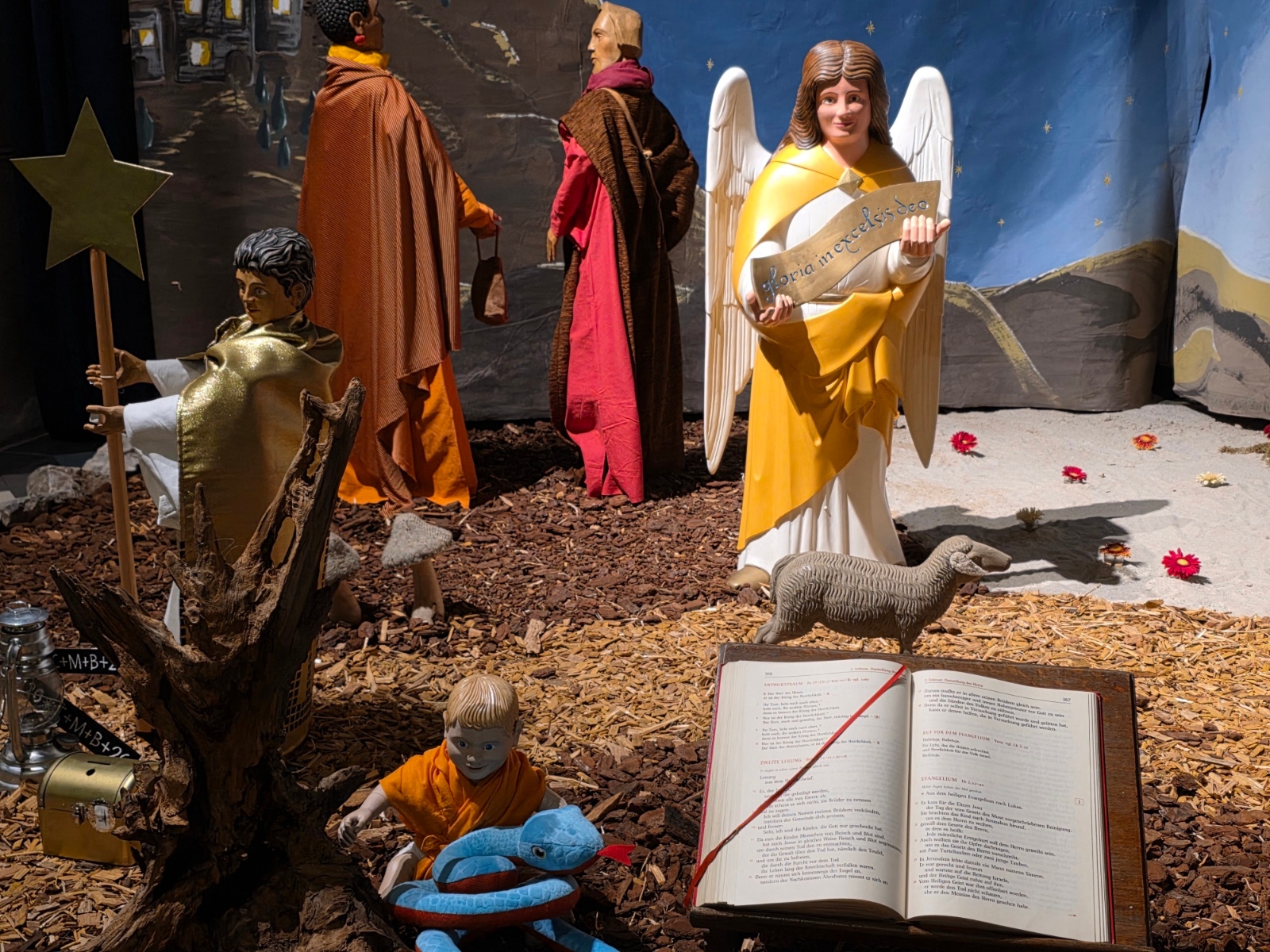 Wegekrippe 2025 in der Kirche St. Lambertus