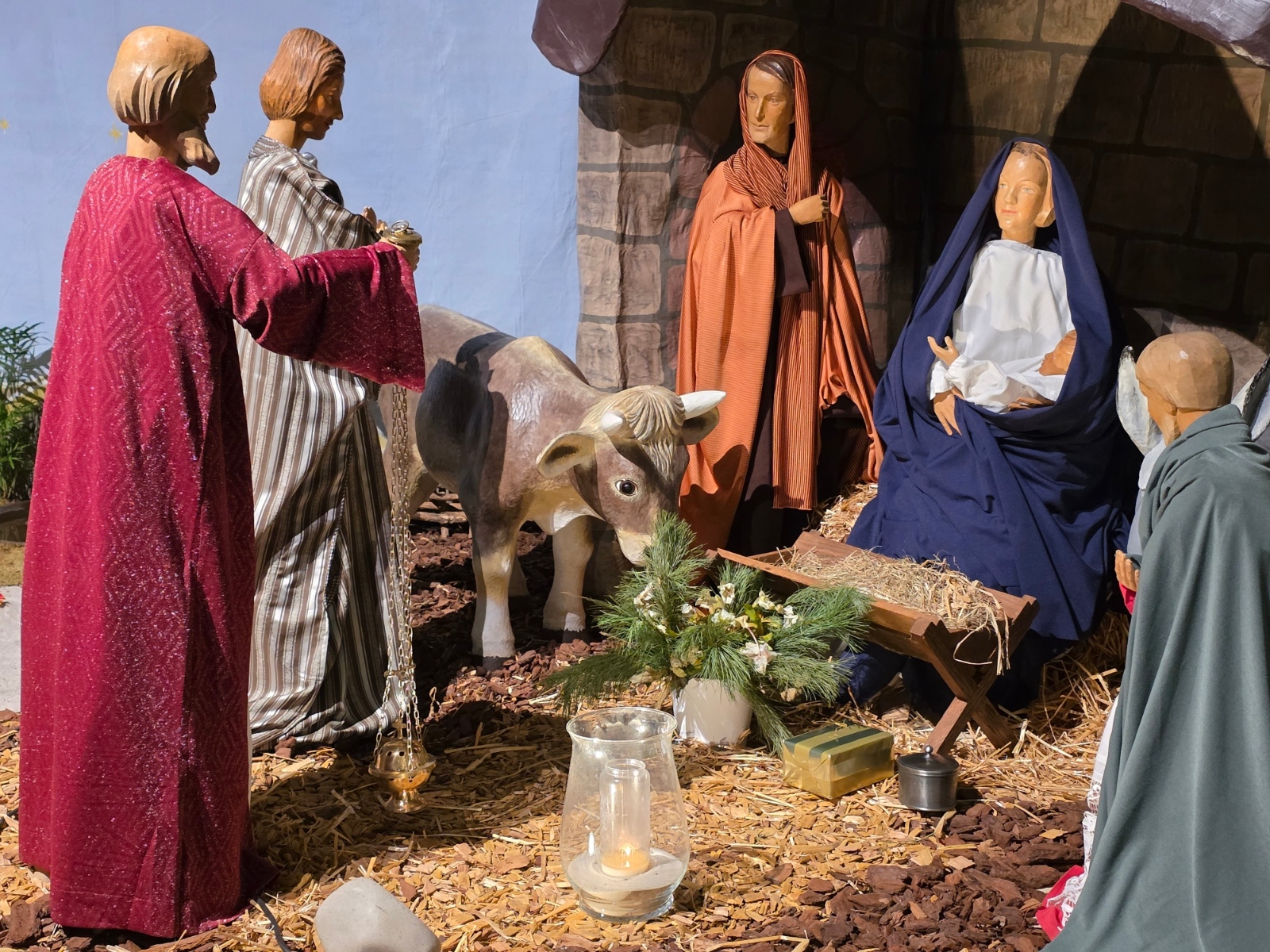 Wegekrippe 2025 in der Kirche St. Lambertus