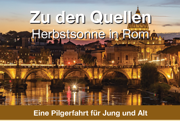 Pilgern nach Rom 2027