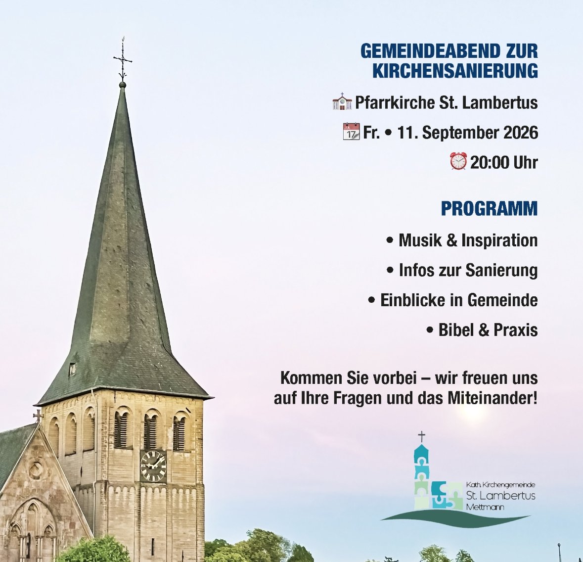 Plakat Lambertus-Druck
