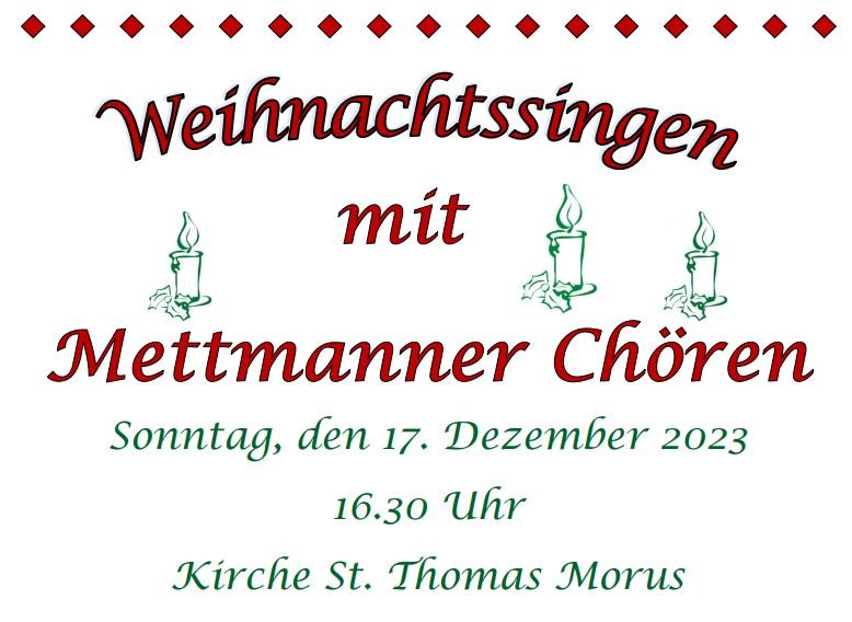 Weihnachtssingen 2023 TM