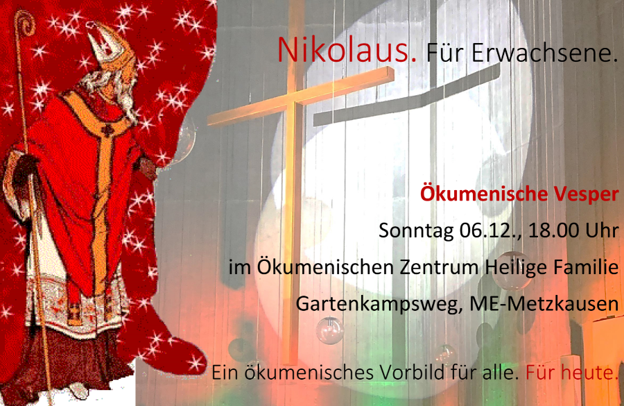 ÖkumenVesper Nikolaus gering (c) KG St. Lambertus ME