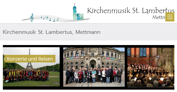 Kirchenmusik St. Lambertus Titelbild