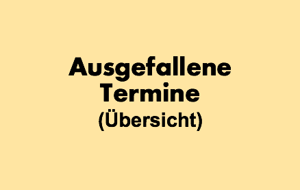 Ausgefallene Termine TITELBILD (c) Pfarrei St. Lambertus ME