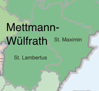 Karte Sendungsraum ME und WÜ (c) Erzbistum Köln