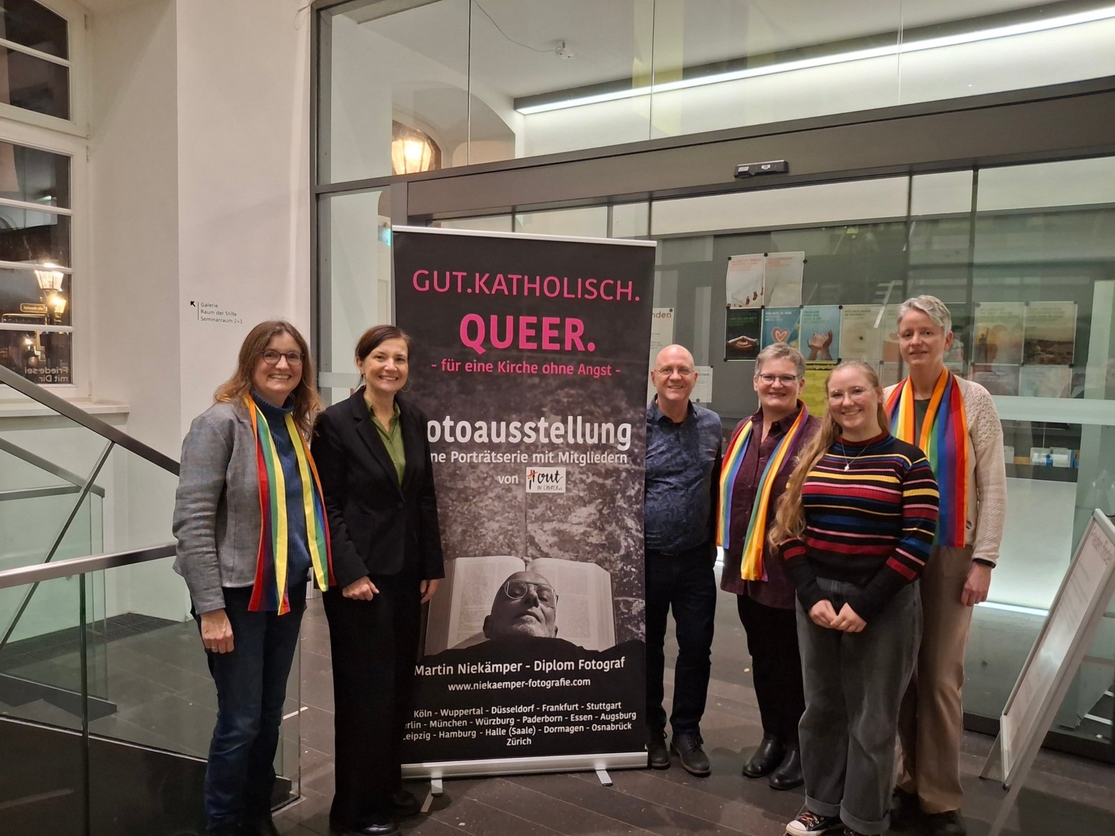 Gruppenfoto mit Martin Niekämper