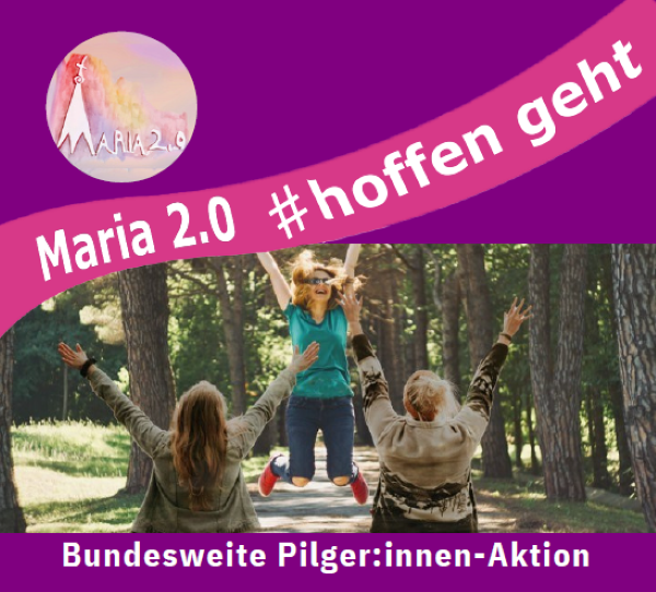 Maria 2.0 Pilgerinnentage 2025 #hoffen geht