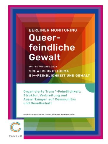 Studie Transfeindlichkeit idz-jena 2024